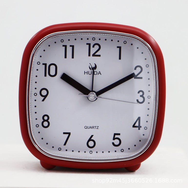 Children'S Alarm Clock For Waking Up, Learning, Teaching, Bedside Gift, Bedroom Student Alarm Clock, Large Silent Design With Time Display - Image 4